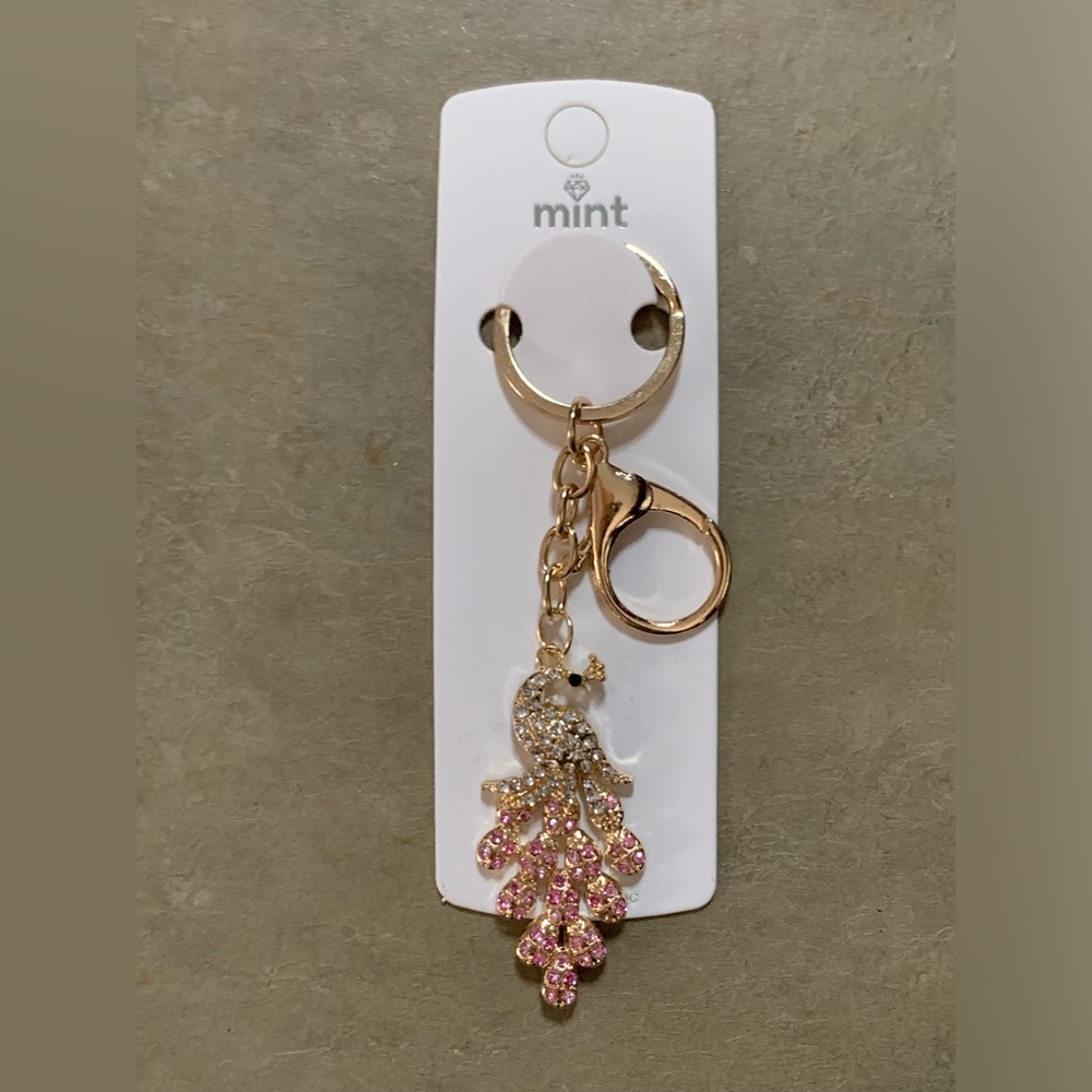Peacock Keychain/Charm